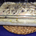 El cooksnap de nananur90 cuando hizo Salmón con nata y champiñones al horno.
