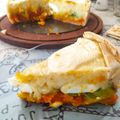 El cooksnap de Belen Vega cuando hizo Tarta tricolor diferente.