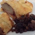 El cooksnap de Marieta cuando hizo Solomillo de cerdo relleno de jamón y envuelto en masa de hojaldre.