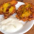 El cooksnap de Irene-Guirao cuando hizo Tortitas de camarones.
