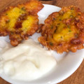 El cooksnap de Irene-Guirao cuando hizo Tortitas de camarones.