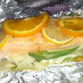 El cooksnap de Ramón Palmerín Granado cuando hizo Salmón en papillote al horno (Sin sal).
