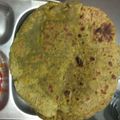 Geetanjali Kolte's cooksnap of when they made आजचा नाश्ता पालक पराठे (palak paratha recipe in marathi).