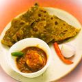 Anamika Banerjee's cooksnap of when they made Avocado spinach paratha.