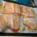 El cooksnap de AR~ cuando hizo Salmón a la naranja y limón.