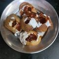 renu garg's cooksnap of when they made Golgappa chaat.