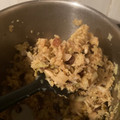 El cooksnap de José Lorenzo cuando hizo Repollo salteado con manzana y pasas.