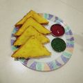 Tasty Food With Bhavisha 's cooksnap of when they made ક્રિસ્પી બ્રેડ પકોડા (Crispy Bread Pakoda Recipe In Gujarati).