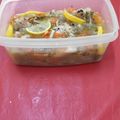 El cooksnap de Patricia Iturriaga cuando hizo Pechuga de pollo al escabeche.