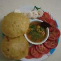 Hemangi Maniyar's cooksnap of when they made છોલે પુરી.