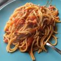 Mark Jad's cooksnap of when they made Quick and easy spaghettis Bolognese 🍝.