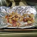 Mrsalfiero's cooksnap of when they made Herb roasted potatoes & garlic.