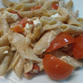 El cooksnap de Maurice Colmener cuando hizo Pasta con queso feta y cherry.