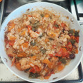 El cooksnap de vero cuando hizo Arroz con gambas.