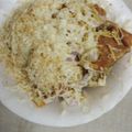 Neetu Gupta's cooksnap of when they made Chole Samosa Chaat.