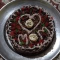 Lalita shah का कुकस्नैप जब उन्होंने होम मेड चॉकलेट केक (Homemade chocolate cake recipe in Hindi) बनाया था।