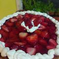 El cooksnap de Aldana cuando hizo Tarta de frutillas 🍓❤.