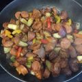 Ashley Alderman's cooksnap of when they made Southwest Sausage Skillet.