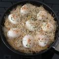 El cooksnap de Raquel Mumary Santiago cuando hizo Huevos a la turca.