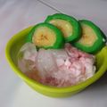 Cooksnap dari Rita Anggraeni untuk resep Es Pisang 🍌 Ijo