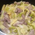 El cooksnap de Miguel Angel cuando hizo Solomillo de Ternera al ajillo.