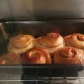 Jamie Pang's cooksnap of when they made 肉桂捲/巧克力捲麵包.