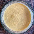 El cooksnap de Mariela Vaccaro cuando hizo Salsa de yogur ácido y maíz dulce 🌽 Salsa para tacos 🌽.