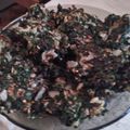 El cooksnap de Hna Catalina Alvarez cuando hizo Bocadillos de kale al horno.