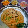 ANJANA GUPTA का कुकस्नैप जब उन्होंने मूली का पराठा (mooli ka paratha recipe in Hindi) बनाया था।
