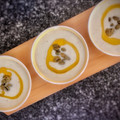 El cooksnap de Arianne cuando hizo Sopa fría de pepino.