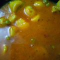Sonakshi mittal का कुकस्नैप जब उन्होंने आलू मटर की सब्जी(ALOO MATAR KI SABZI RECIPE IN HINDI) बनाया था।