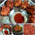 Mrinalini Sinha का कुकस्नैप जब उन्होंने बीटरूट और पत्ता गोभी के पकौड़े (Beetroot aur patta gobhi ke pakode recipe in hindi) बनाया था।