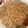El cooksnap de Anna Bella alias Moni Argento cuando hizo Tortilla de lentejas y arvejas (guisantes).