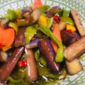 詩貴妃 的 蠔油茄子青椒 cooksnap