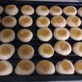 El cooksnap de Sany cuando hizo Pepas con mermelada de durazno.
