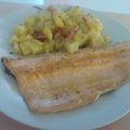 El cooksnap de Miguel Angel cuando hizo Filetes de trucha con patatas!!🐟😋🍴.