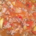 El cooksnap de Karen LM cuando hizo Bisteces a la mexicana.