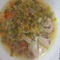El cooksnap de Ari Rodriguez cuando hizo Sopita de pollo y fideos!.