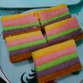 Cooksnap dari titiswahyu naharani untuk resep Steamed Rainbow Cake Ny. Liem