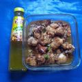 Cooksnap Halifah Othman semasa beliau membuat Ayam Madu Lemon.