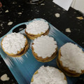 El cooksnap de Victoria Charreau cuando hizo Torta rogel o Torta alfajor.