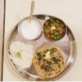 Nitya का कुकस्नैप जब उन्होंने छोले चावल (Chole chawal recipe in Hindi) बनाया था।