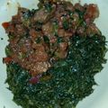 Morine Achieng's cooksnap of when they made Wet fry Beef, sukuma wiki with Ugali.
