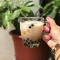 Cooksnap của Nguyễn Thu Hạnh khi họ làm theo món Sữa tươi trân châu đường đen😋😋😋