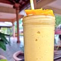 Cooksnap Nur Mardiah Amirah Az Zahra semasa beliau membuat Smoothie Mangga!.