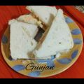 Gunjan Chhabra's cooksnap of when they made Tiranga Veg Sandwich.
