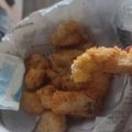 El cooksnap de Cata Fuentealba cuando hizo Pollo eby (pollo panko).