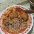 El cooksnap de Phatima Dimas cuando hizo Albóndigas en caldo.