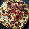 El cooksnap de Juan Carlos cuando hizo Coles de Bruselas al horno a dos quesos y especias.