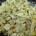 El cooksnap de alby cuando hizo Tiritas de pollo al curry.